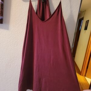 Forever 21 Rich Burgundy Dress
